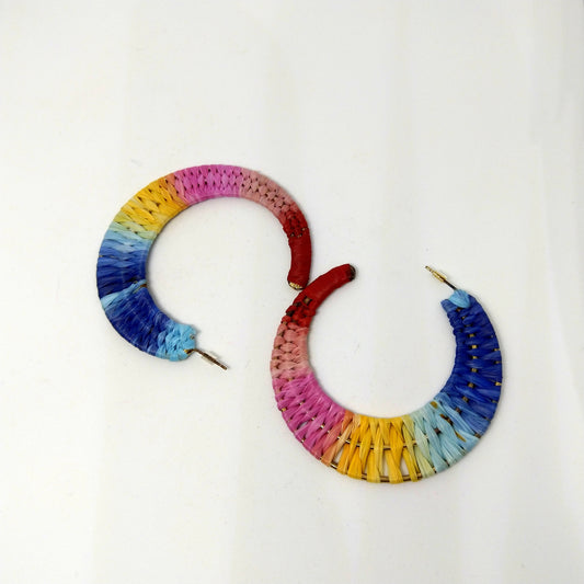 Multi Color Earrings In Bright Hues