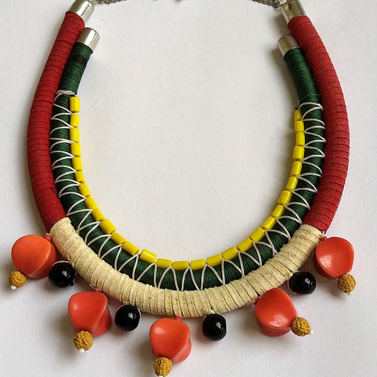 Tribal Necklace Multicolor