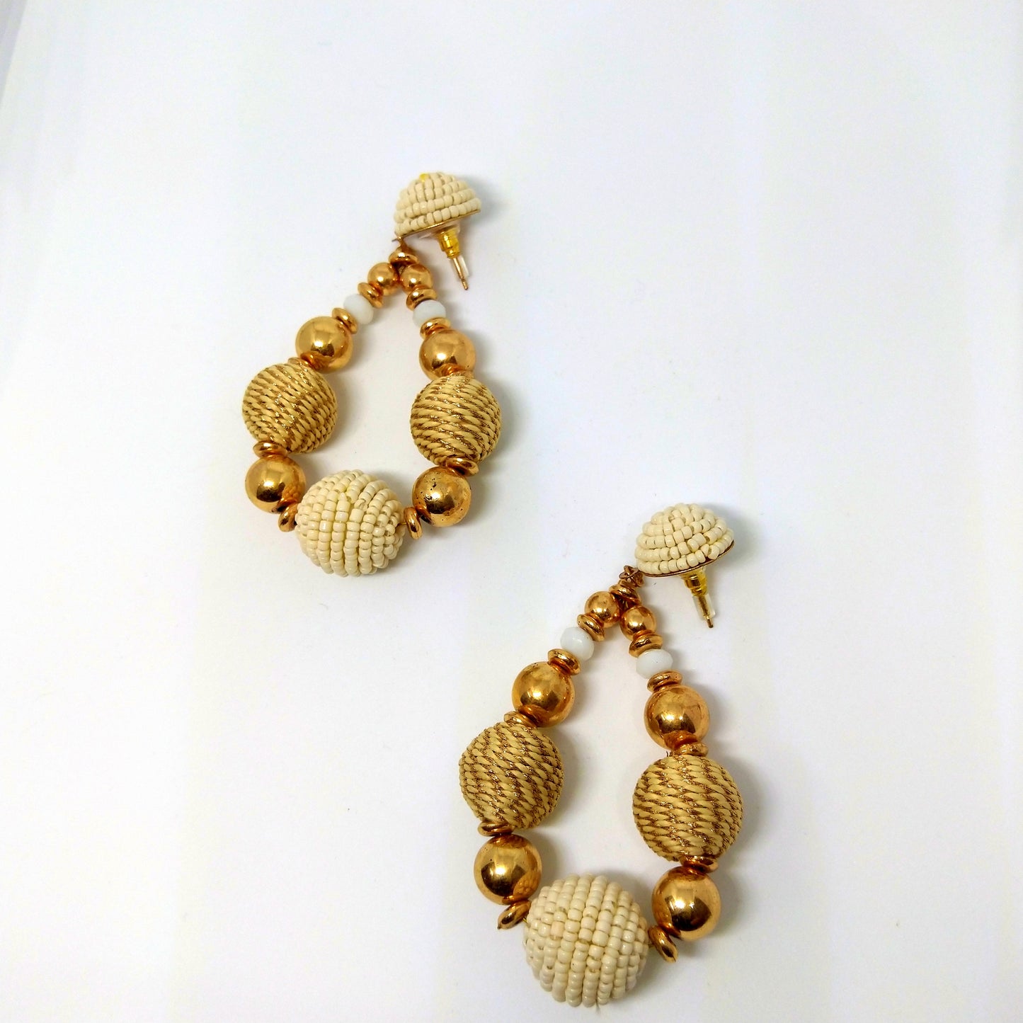 Honey Beads Boho Earrings