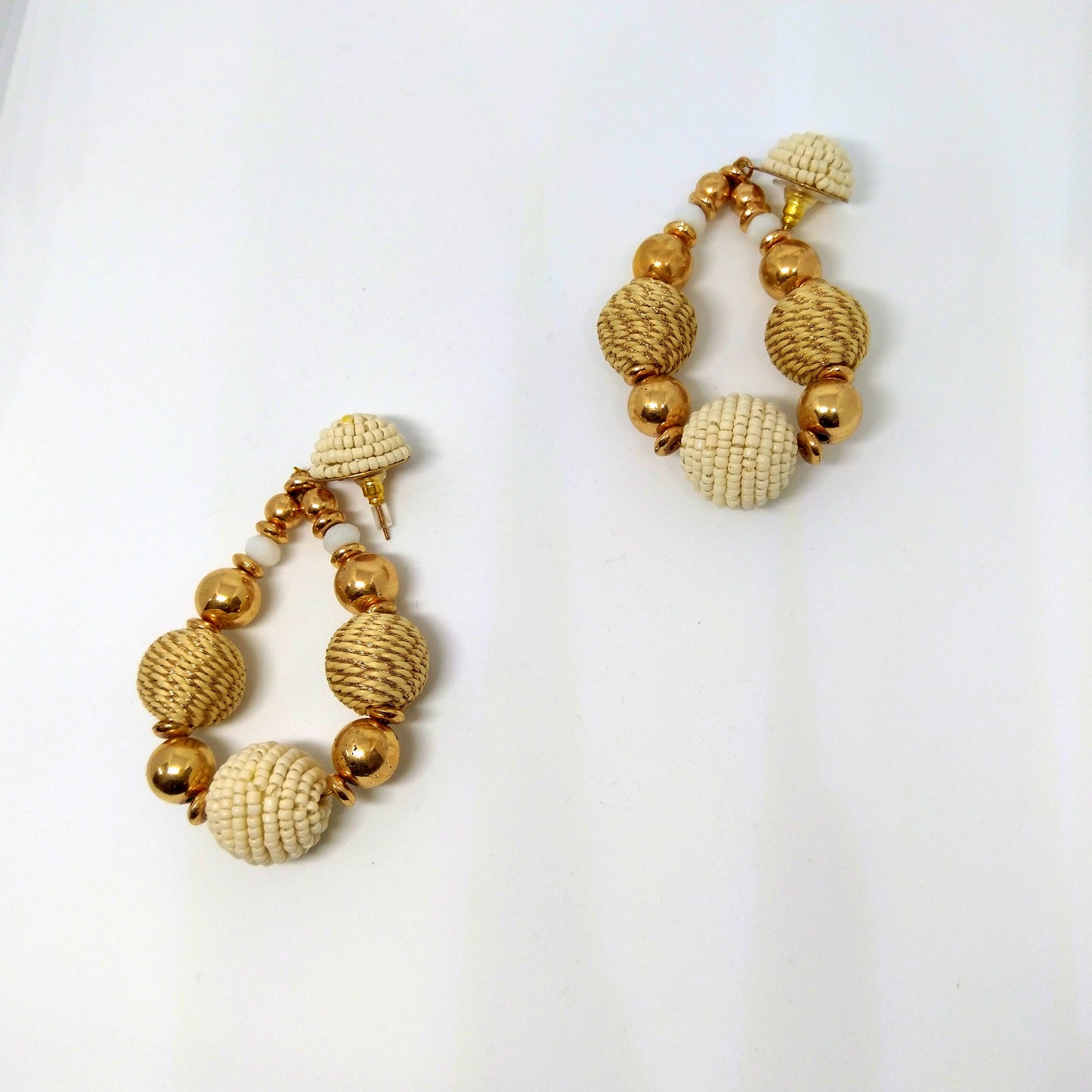 Honey Beads Boho Earrings