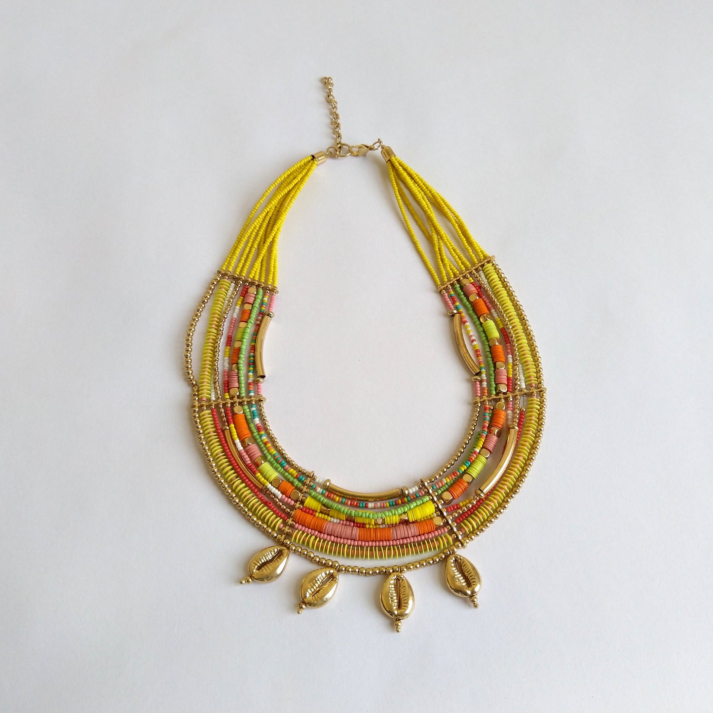 Neon Gold Necklace