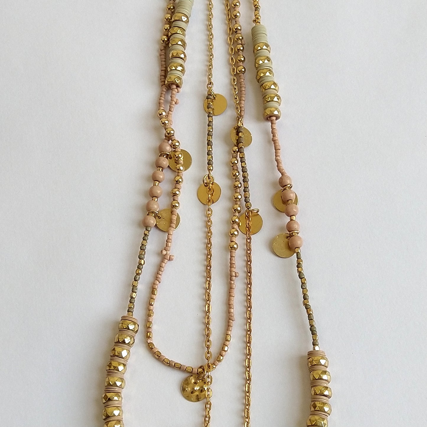 Multilayer Beaded Necklace