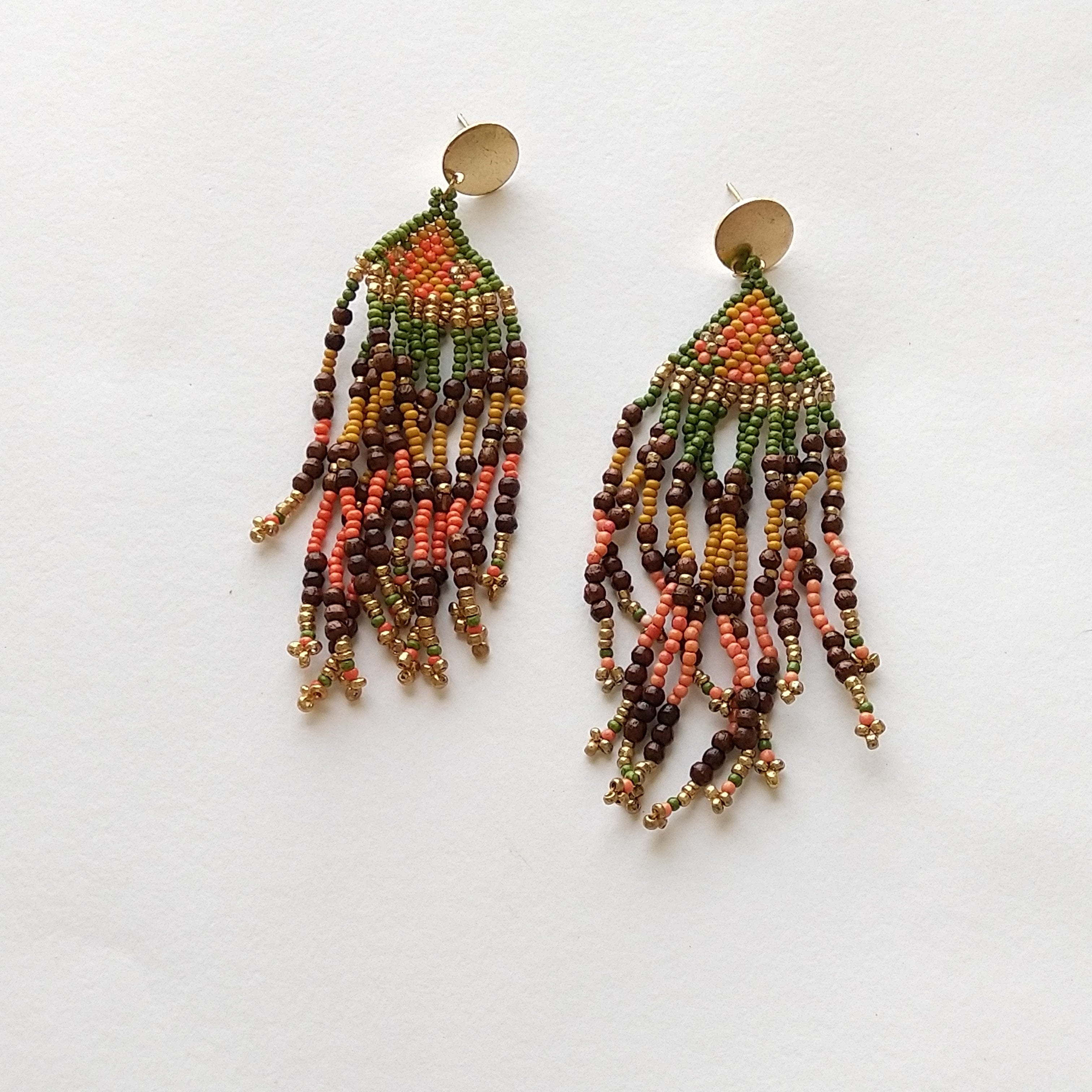 Buy Handmade Sweet Colored Tassel Earrings Online in India - Etsy